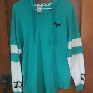 Teal PINK Spirit Jersey Sweatshirt